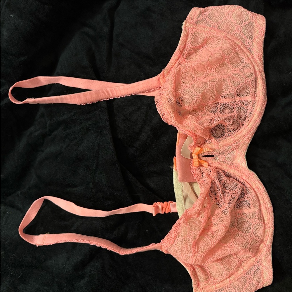 Victoria's Secret Pink Lace Bra Intimates